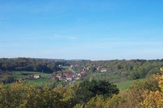 Vue lointaine de Flagey